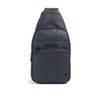 Piquadro W129W | Mochila sling | azul | poliuretano