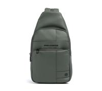 Piquadro W129W | Mochila sling | verde | poliuretano