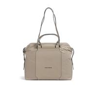 Piquadro W92T Bolsa shopping beige, nylon, mujer
