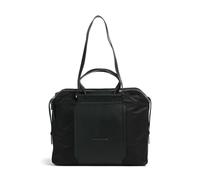 Piquadro W92T Bolsa shopping negro, nylon, mujer