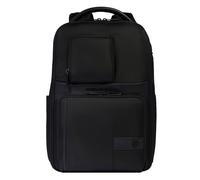 Piquadro Wollem Mochila de día Protección RFID 42 cm Compartimento para el portátil negro