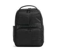 Piquadro Wollem Mochila para portátil negro, fibra sintética, hombre