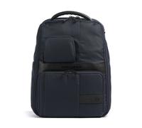 Mochila PIQUADRO Wollem Ordenador Personal 14 IN Tela y Cuero Azul ND Elegir = P