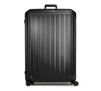 Piquadro - XL Caja rígida de 4 Ruedas - Policarbonato - TSA - Forro extraíble y Lavable - Expandible - 12L - Color Negro - PQ-Light Line
