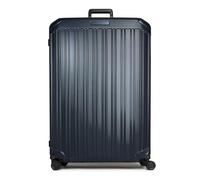 Piquadro - XL Caja rígida de 4 Ruedas - Policarbonato - TSA - Funda extraíble y Lavable - Expandible - 12L - Color Azul - Línea PQ-Light