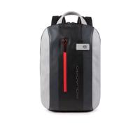 Piquadro - Zaino mini in pelle - Bags - Hombre - Negro - ONE SIZE -