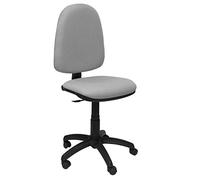 Piqueras y Crespo 04CP - Silla de Oficina ergonómica, Asiento y Respaldo tapizados en Tejido Bali, Color Gris