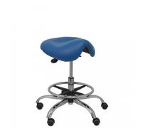 Piqueras y Crespo Alatoz Taburete Similpiel Azul