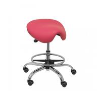 Piqueras y Crespo Alatoz Taburete Similpiel Rosa