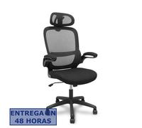 PIQUERAS Y CRESPO FOROL Silla Pro525 respaldo malla negro asiento tela color negro y cabecero