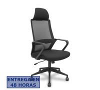 Piqueras y crespo forol silla pro534 negra respaldo malla negro asient