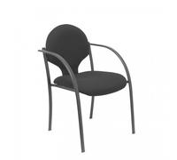 Piqueras y Crespo Hellin Pack de 2 Sillas Chasis Negro Bali Negro