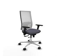 Piqueras y Crespo Horna - Silla operativa sin cabecero, con Apoyo Lumbar 1D, Respaldo Regulable en Altura, Brazos 3D, Mecanismo Sincro/Traslack, 24 Horas de Uso, Peso máximo 120 Kg, Color Atractivo