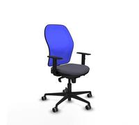 Piqueras y Crespo Jorquera: La Mejor Silla ergonómica Calidad Precio para Escritorio, mesas Altas y computadoras, con Respaldo Fijo, Apoyo Lumbar 1D y Brazos 1D en Color