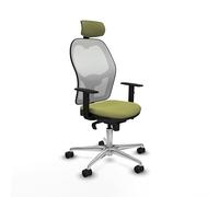 Piqueras y Crespo Jorquera: La Mejor Silla para estudiar y teletrabajar, con Respaldo Fijo, cabecero 2D, Apoyo Lumbar 1D, Brazos 1D y Mecanismo sincro de 5 Posiciones, Color Atractivo