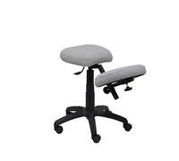 Piqueras y Crespo Lietor Taburete de Oficina, Tela, Gris, One Size