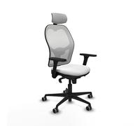 Piqueras y Crespo Modelo Jorquera: La Mejor Silla para Home Office con Brazos 3D, cabecero 2D, Apoyo Lumbar 1D y Respaldo Fijo en Color Atractivo, Ideal para 24 Horas de Uso y hasta 120 Kg