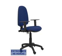Piqueras y Crespo Ayna Bali Silla de Oficina Brazos Regulables Azul Marino