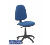 PIQUERAS Y CRESPO Silla Aýna bali azul marino ruedas de parque