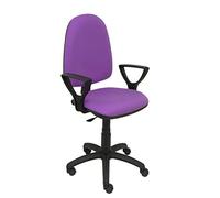 Piqueras y Crespo Silla AYNA Bali Lila con Brazos Oficina, Madera de Acacia, One Size