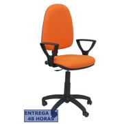 PIQUERAS Y CRESPO Silla Aýna bali naranja claro con brazos