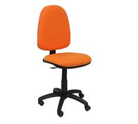 Piqueras y Crespo Silla AYNA Bali Naranja Claro Oficina, Madera de Acacia, One Size
