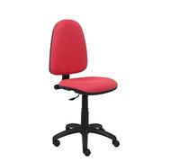 Piqueras y Crespo Silla AYNA Bali Rojo Oficina, Madera de Acacia, One Size