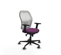 Piqueras y Crespo Silla cómoda para Espalda Jorquera con Respaldo Fijo, Apoyo Lumbar 1D, Brazos 2D, Mecanismo sincro 5 Posiciones, para Uso de 8 Horas y Peso máximo de 120 Kg