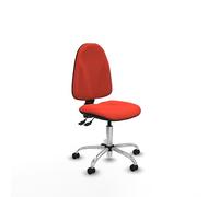 Piqueras y Crespo - Silla de Escritorio asequible Algarra con Mecanismo asincro, Respaldo Regulable en Altura y sin cabecero para un diseño Funcional y económico.