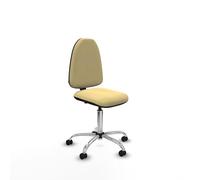 Piqueras y Crespo Silla de Escritorio Aýna: cómoda, Plegable y con Respaldo Regulable en Altura, Ideal para 4-6 Horas de Uso y Peso máximo de 100 Kg