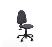 Piqueras y Crespo Silla de Escritorio Chica Algarra para 4-6 Horas de Uso, con Respaldo Regulable en Altura y Mecanismo Asincro, Ideal para Espacios pequeños
