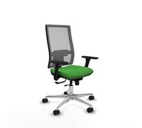 Piqueras y Crespo Silla de Escritorio con Ruedas Horna para 24 Horas de Uso, Peso máximo 120 Kg, Brazos 3D, Mecanismo Sincro/Traslack, sin cabecero, Apoyo Lumbar 1D, Respaldo Regulable en Altura