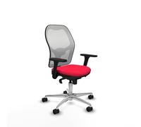 Piqueras y Crespo Silla de Escritorio Plegable Jorquera para Oficina ergonómica con Respaldo Fijo, Brazos 3D, Apoyo Lumbar 1D, Mecanismo sincro 5 Posiciones, hasta 120 Kg, 8 Horas de Uso