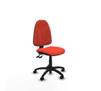 Piqueras y Crespo Silla de Oficina asequible Algarra con Respaldo Regulable en Altura, Mecanismo Asincro y diseño Transpirable para 4-6 Horas de Uso, Peso máximo 100 Kg