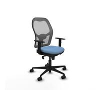 Piqueras y Crespo Silla de Oficina Jorquera Resistente con Respaldo Fijo, Brazos 1D, Apoyo Lumbar 1D, Mecanismo sincro 5 Posiciones, Ideal para reuniones y visitas, Color Moderno