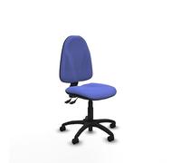 Piqueras y Crespo - Silla económica Algarra, Respaldo Regulable en Altura, Mecanismo Asincro, sin cabecero, Ideal para Comprar Silla de Oficina Barata.