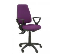 Silla Elche S bali morado brazos fijos