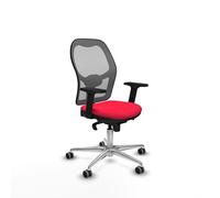 Piqueras y Crespo Silla ergonómica Oficina Jorquera para 8 Horas de Uso, Peso máximo 120 Kg, con Brazos 2D, Mecanismo sincro 5 Posiciones, Apoyo Lumbar 1D, Respaldo Fijo, Color Atractivo