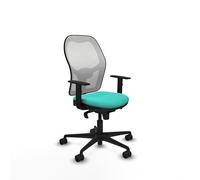 Piqueras y Crespo Silla ergonómica Plegable Jorquera para Oficina, 8 Horas de Uso, Peso máximo 120 Kg, Brazos 1D, Mecanismo sincro 5 Posiciones, Apoyo Lumbar 1D, Respaldo Fijo, Color Atractivo