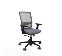 Piqueras y Crespo Silla ergonómica postural Haches para Uso de 8 Horas, con Respaldo Fijo y Brazos 2D, soporta hasta 100 Kilos