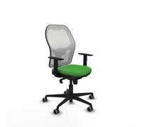 Piqueras y Crespo Silla Escritorio Bonita Jorquera ergonómica postural Acolchada con Respaldo Fijo, Brazos 1D, Apoyo Lumbar 1D, Mecanismo sincro 5 Posiciones, 120 Kg, 8 Horas