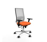 Piqueras y Crespo Silla Escritorio Horna con Respaldo Regulable en Altura, Brazos 3D, Apoyo Lumbar 1D, Mecanismo Sincro/Traslack, 120 Kg, 24 Horas de Uso, Color Atractivo