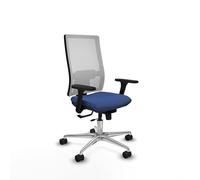 Piqueras y Crespo Silla Escritorio Mostaza Horna con Respaldo Regulable en Altura, Brazos 3D, Apoyo Lumbar 1D y Mecanismo Sincro/Traslack