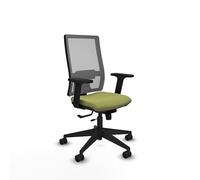 Piqueras y Crespo - Silla Escritorio Muy cómoda Hornas con Brazos 2D, Mecanismo Sincro/Traslack, Respaldo Regulable y Apoyo Lumbar 1D para Trabajo eficiente.