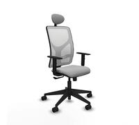 Piqueras y Crespo Silla Escritorio pequeña Motilla con reposapies, Madera, Bonita y Respaldo Fijo, Ideal para 8 Horas de Uso y 120 Kg