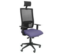 Piqueras y Crespo Horna Bali Silla Oficina Negro/Azul Claro