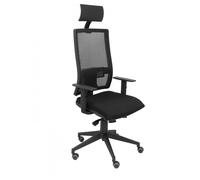 Piqueras y Crespo Horna Bali Silla Oficina Negra