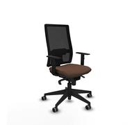 Piqueras y Crespo Silla Hornas para Estudiar Muchas Horas con Altura Ergonómica de un Escritorio, Respaldo Regulable y Apoyo Lumbar 1D en Color, Brazos 1D y Mecanismo Sincro 5 Posiciones
