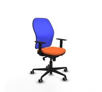 Piqueras y Crespo Silla Jorquera ergonómica para Embarazadas y estudiar, con Respaldo Fijo, Brazos 1D, Apoyo Lumbar 1D, Mecanismo sincro 5 Posiciones, Peso máximo 120 Kg, Uso 8 Horas, Color Atractivo
