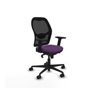 Piqueras y Crespo Silla Jorquera ergonómica para estudiar Muchas Horas, con Respaldo Fijo, Apoyo Lumbar 1D, Brazos 2D, Mecanismo sincro 5 Posiciones, hasta 120 kg